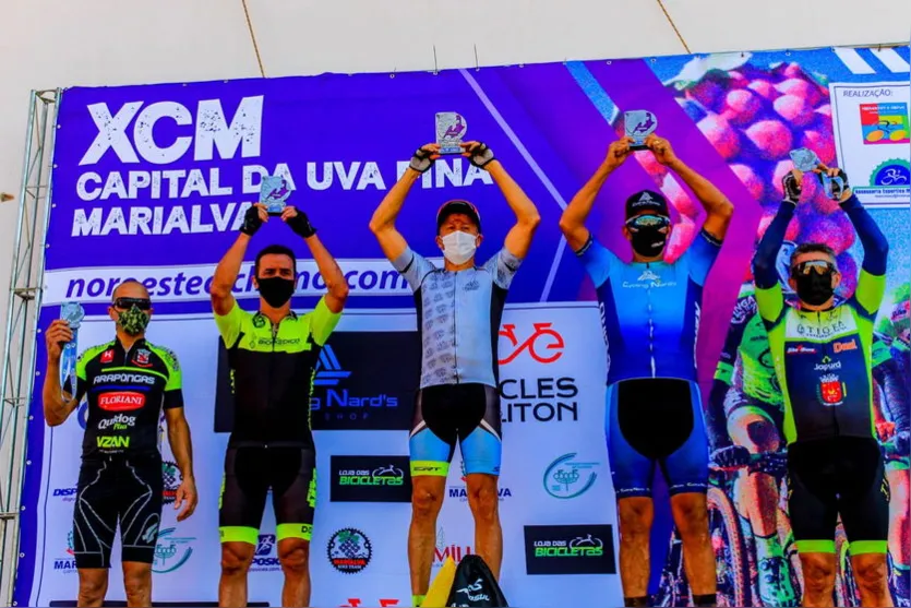 Atletas de Apucarana se destacam em competição de ciclismo