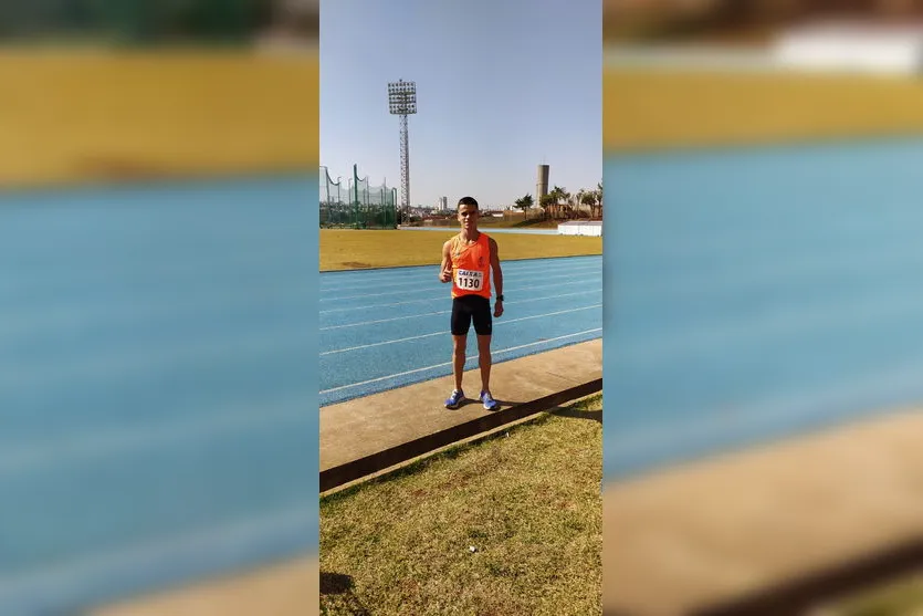 Atletismo: Apucaranense conquista ouro e prata no Paranaense