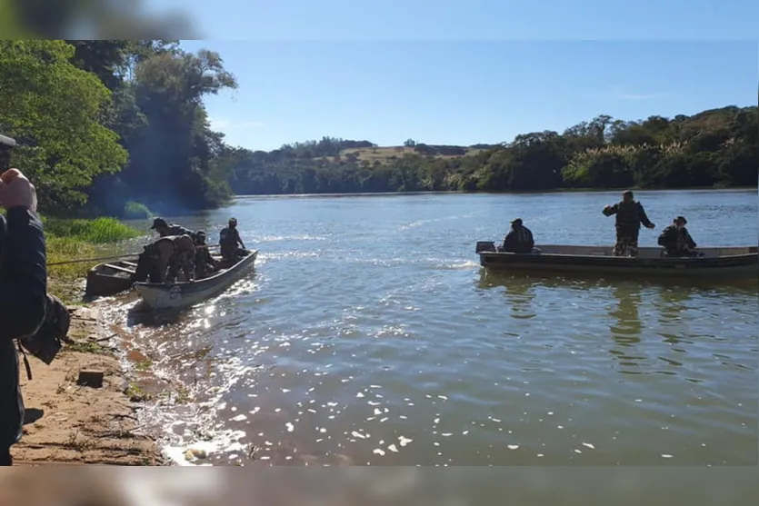 Busca por desaparecidos no Rio Ivaí entra no quarto dia
