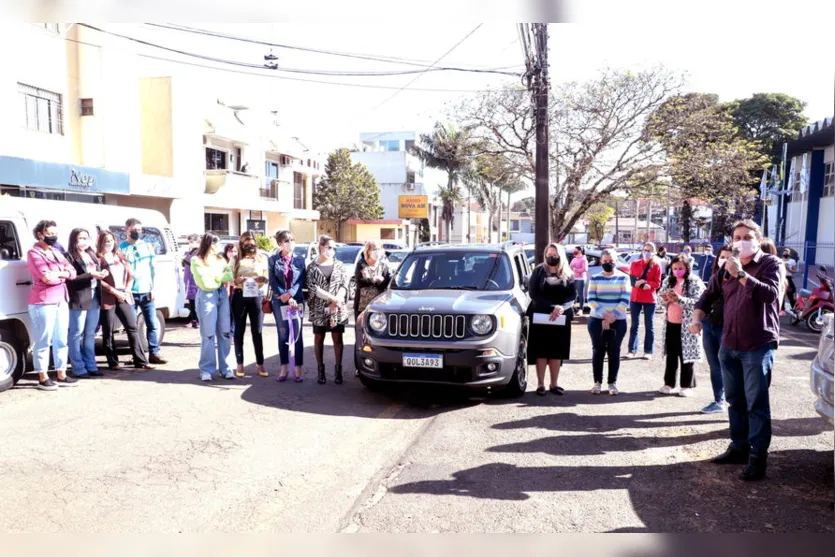 Carreata em Apucarana pede fim da violência contra a mulher