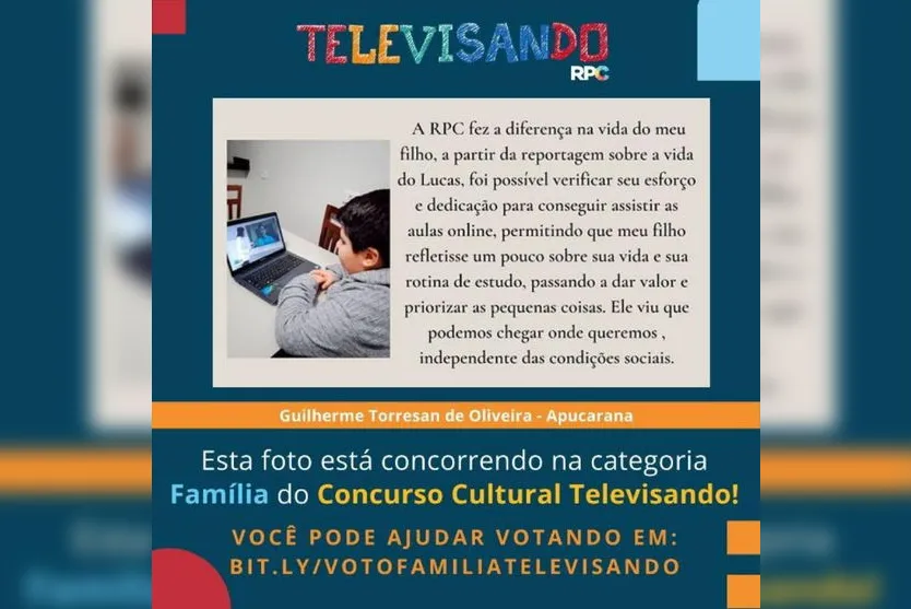 Concurso premia aluno e professora de Apucarana