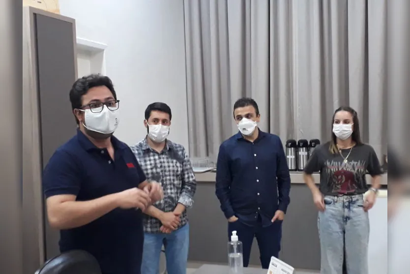 Deputado Federal Aliel Machado visita Câmara de Apucarana