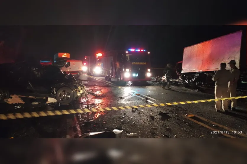 Fatal: Grave acidente é registrado na PR-444