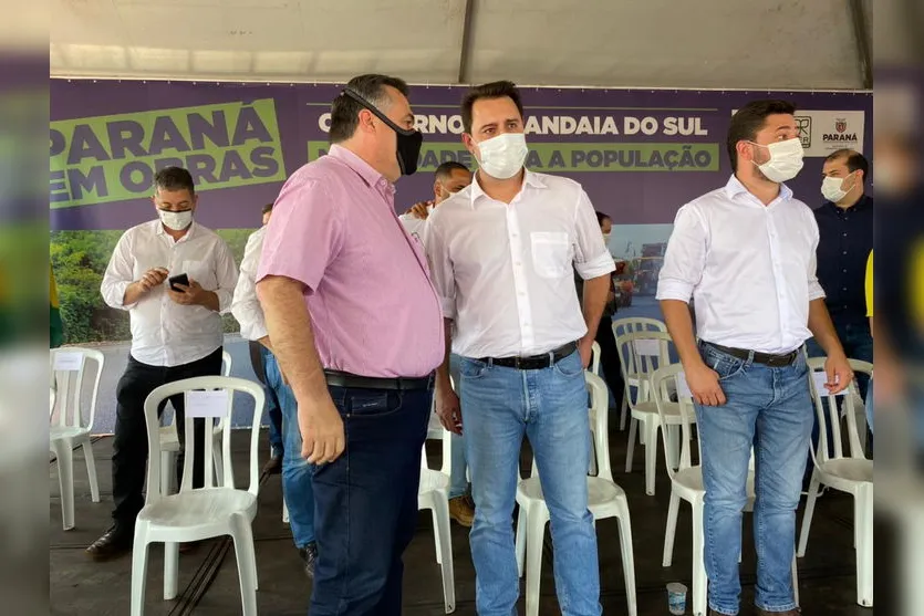 Governador libera obra do Contorno de Jandaia do Sul