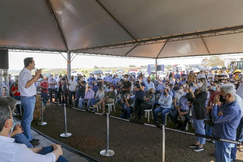 Governador libera obra do Contorno de Jandaia do Sul