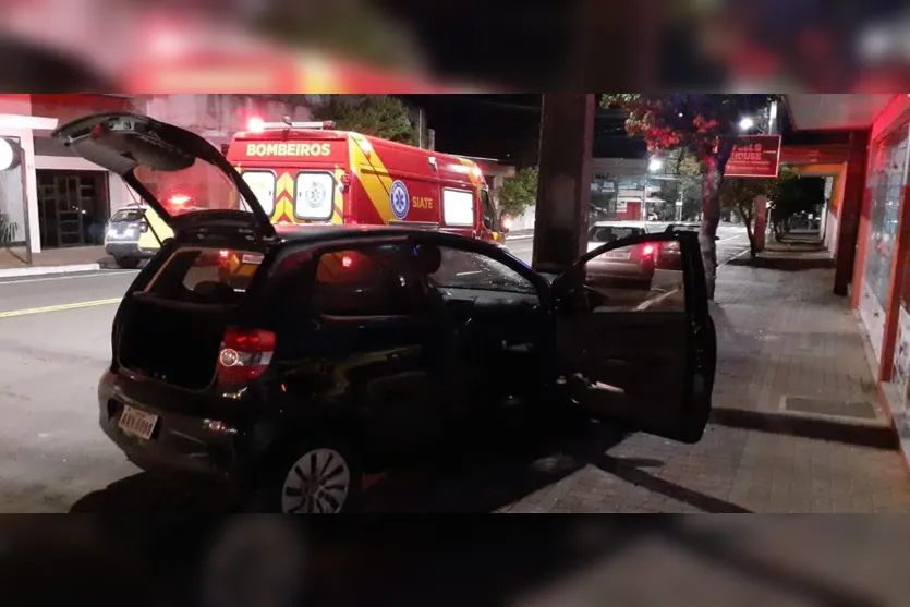 Grave acidente na madrugada deixa 3 feridos em Apucarana