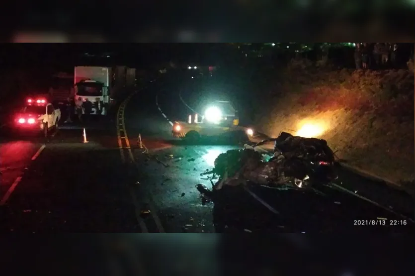 Homem que morreu em grave acidente na PR-444 é identificado