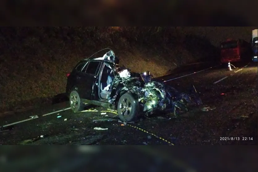 Homem que morreu em grave acidente na PR-444 é identificado