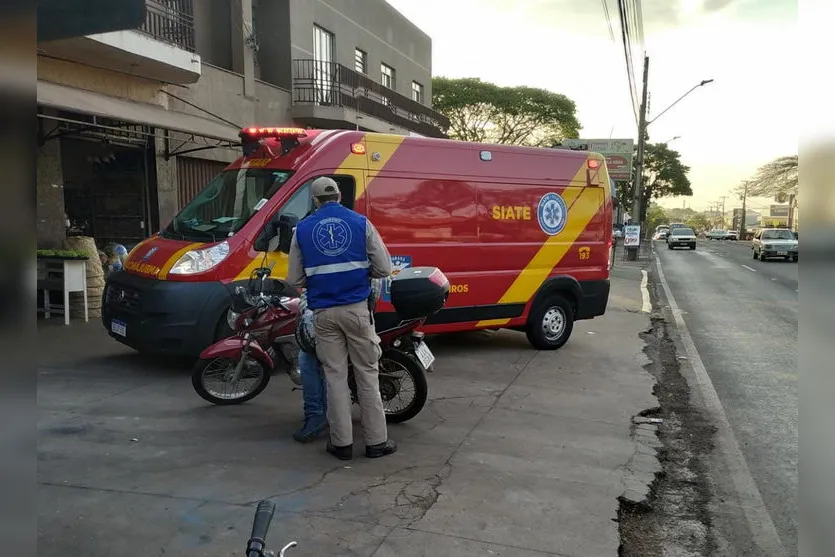 Idoso fica ferido após ser atropelado na Av. Minas Gerais