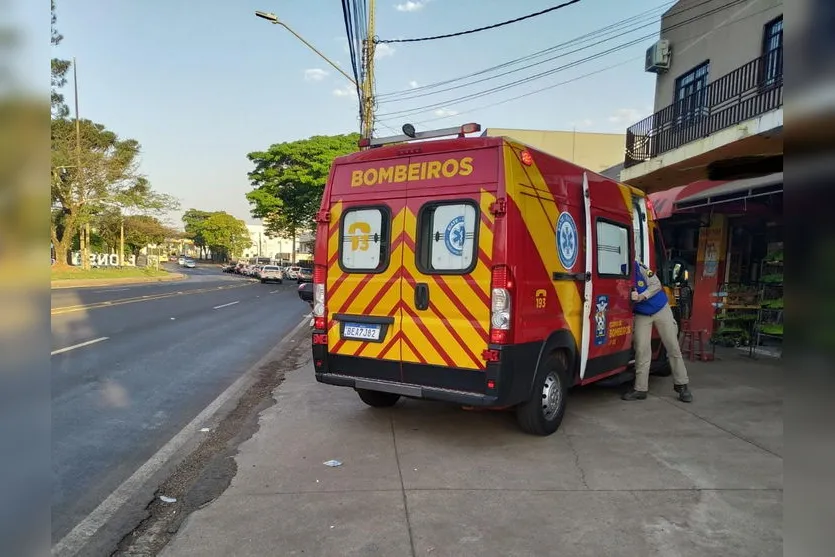 Idoso fica ferido após ser atropelado na Av. Minas Gerais