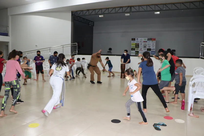 Ivaiporã tem aulas de capoeira gratuitas para crianças