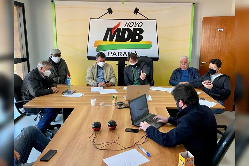 MDB Paraná tem nova Executiva; Anibelli Neto é presidente