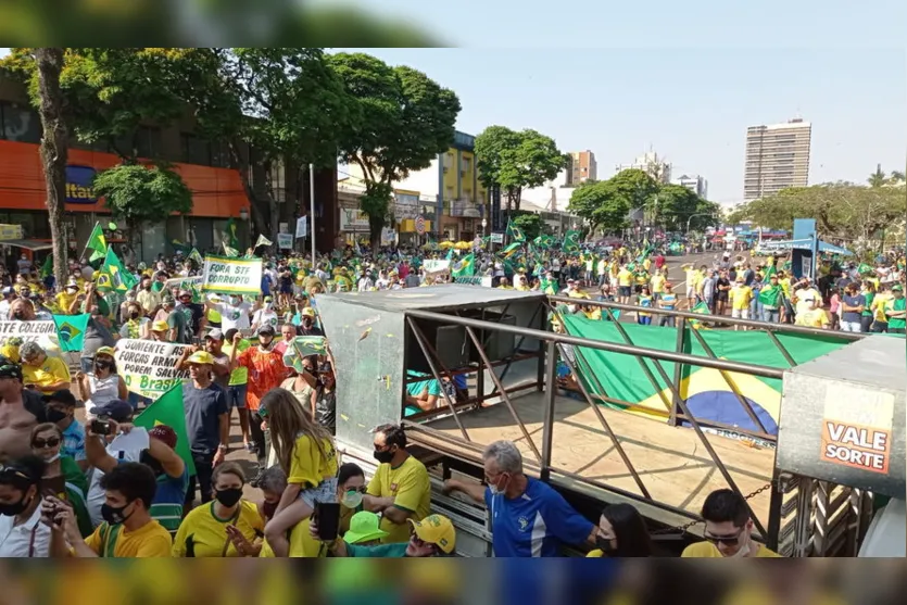 Manifestação: PM de Apucarana e organização divulgam balanço