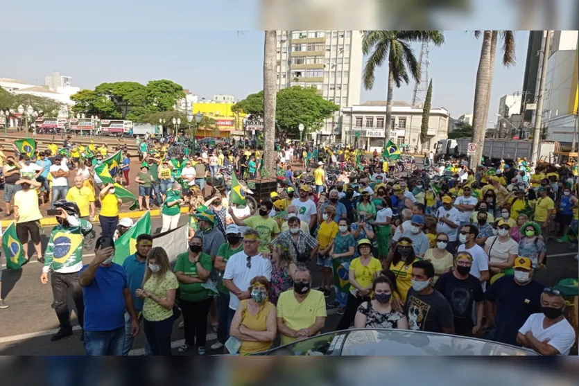 Manifestação: PM de Apucarana e organização divulgam balanço