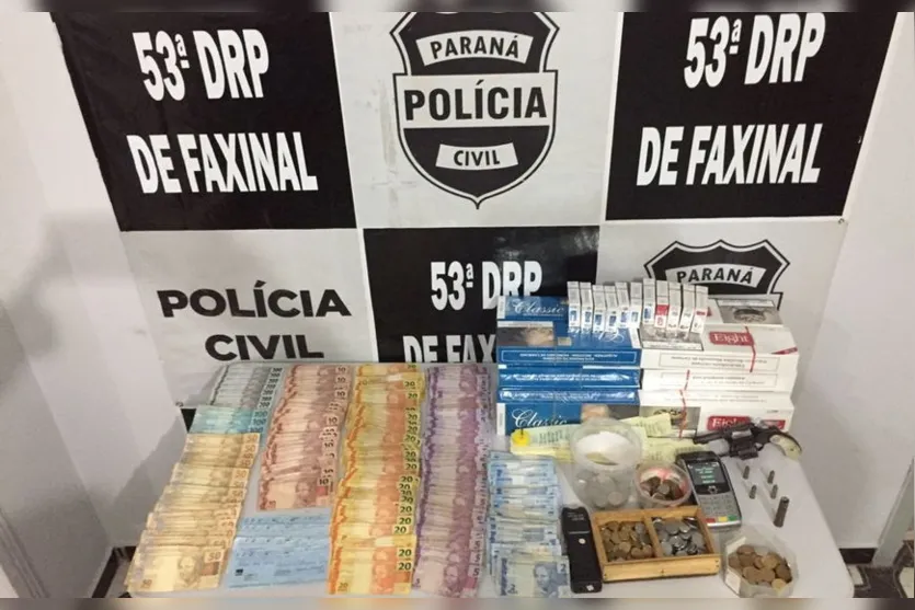 Máquinas caça-níqueis são apreendidas em Faxinal