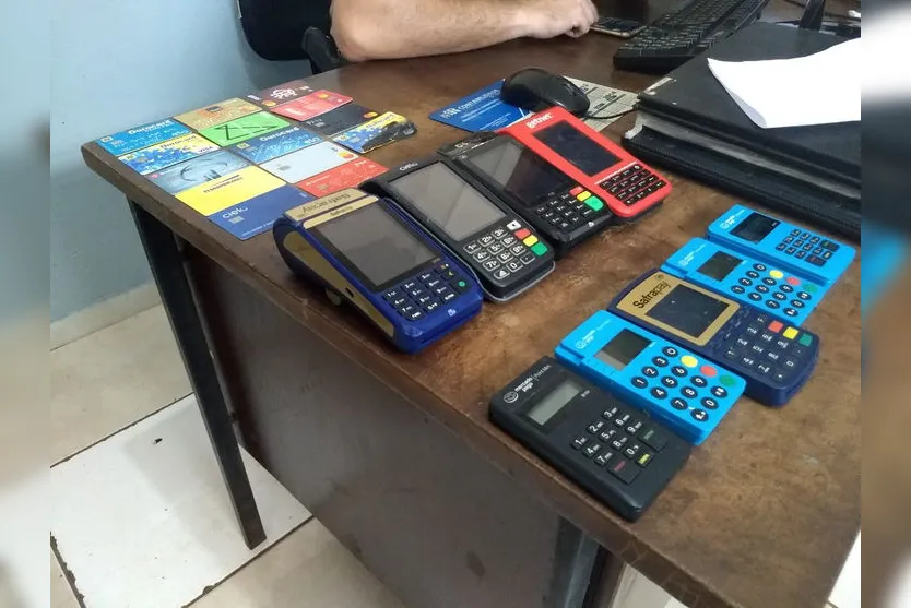 Máquinas de cartão são apreendidas pela PM em Apucarana