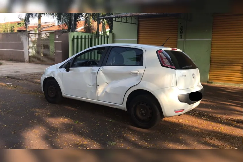 Motociclista fica ferido durante colisão na Vila Nova