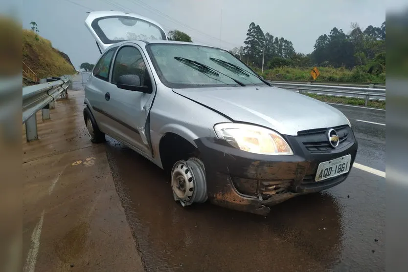 Motorista sofre ferimentos graves após acidente em Apucarana