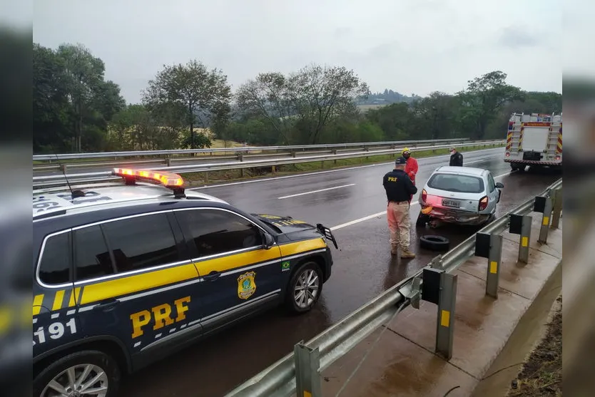 Motorista sofre ferimentos graves após acidente em Apucarana