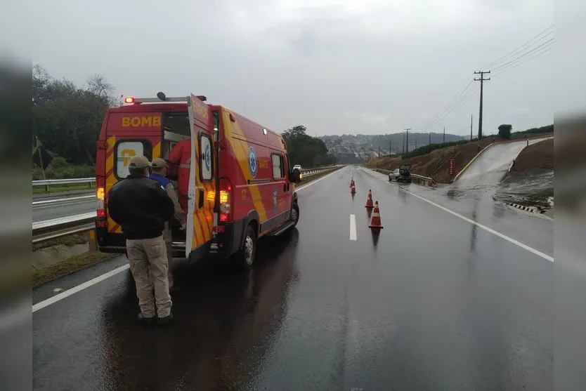 Motorista sofre ferimentos graves após acidente em Apucarana