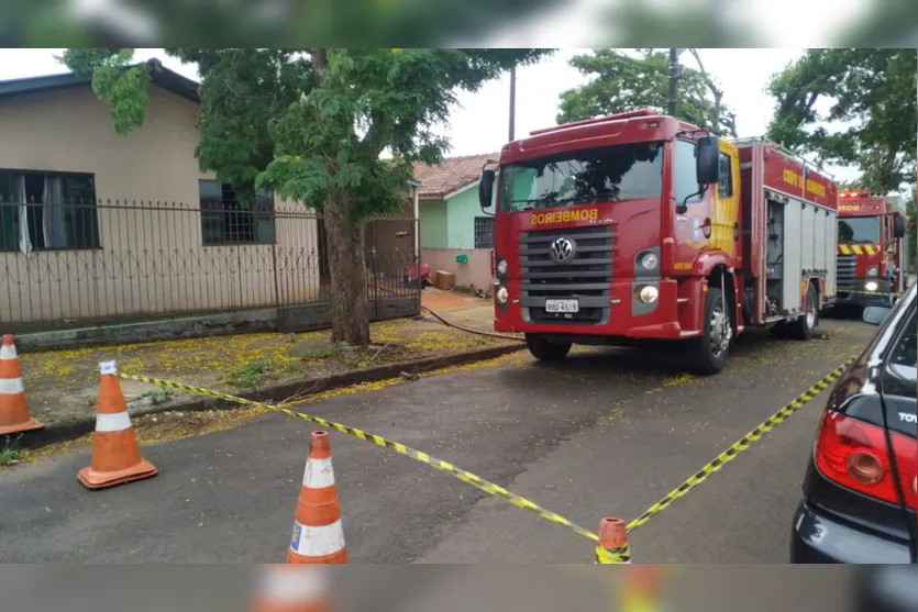 Mulher queima braço ao salvar cão de incêndio em Apucarana