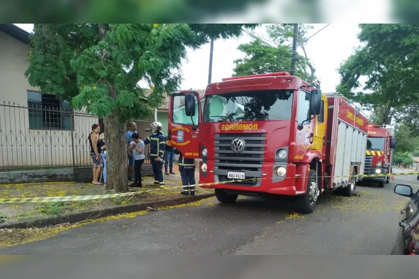Mulher queima braço ao salvar cão de incêndio em Apucarana