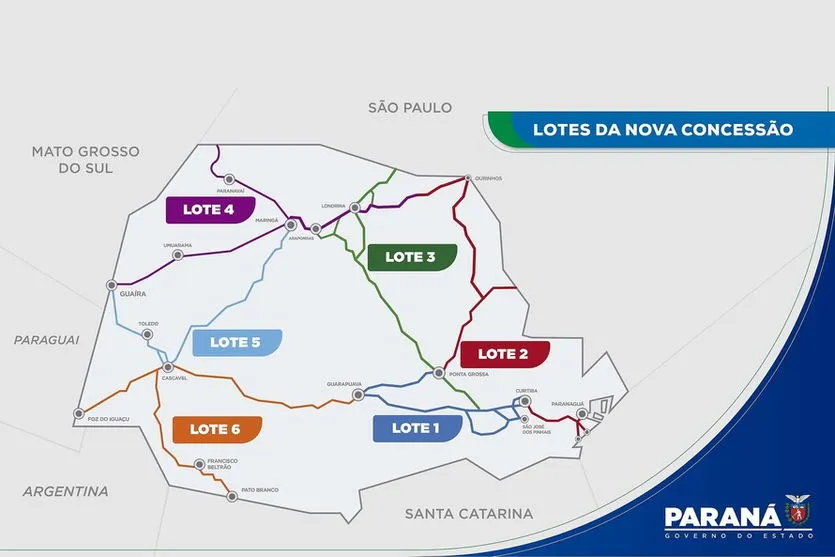 Novo modelo de pedágios do Paraná é apresentado pelo governo