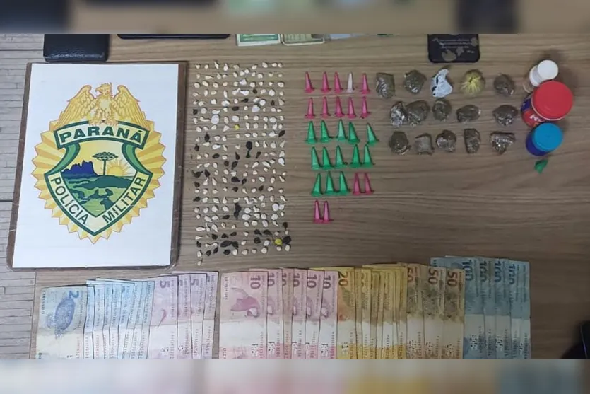 PM de Califórnia apreende mais de 200 pedras de crack