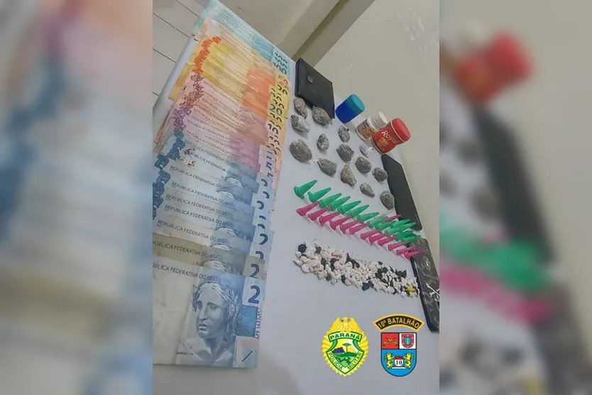 PM de Califórnia apreende mais de 200 pedras de crack