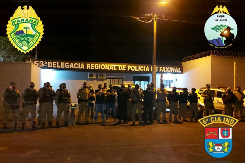 PM e Polícia Civil realizam operação no Vale do Ivaí