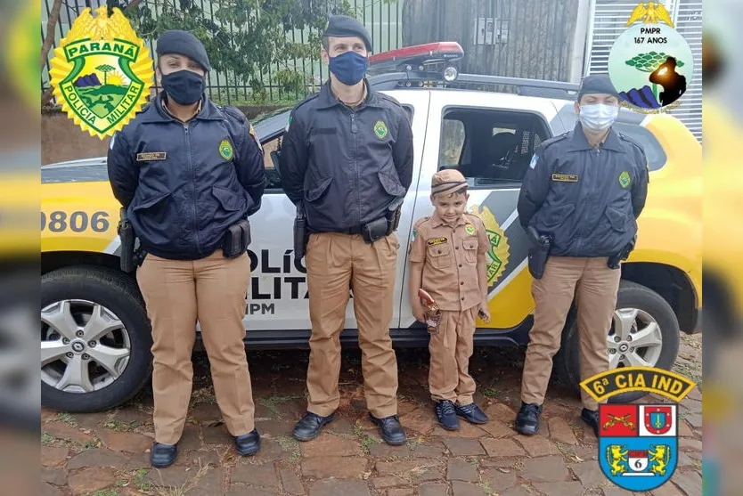 PMs da 6ª CIPM participam do aniversário de Henzo