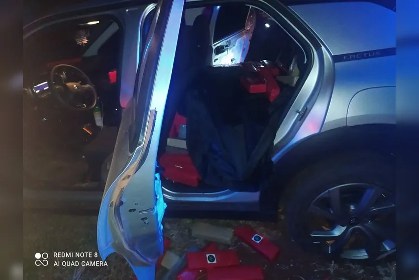 PRF apreende meia tonelada de maconha em Jataizinho