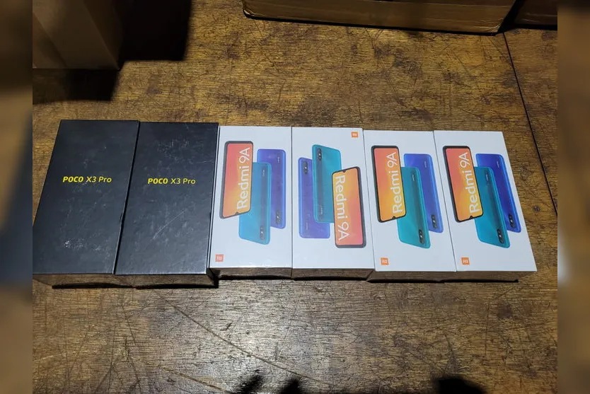 PRF apreende mercadorias estrangeiras em Cornélio Procópio