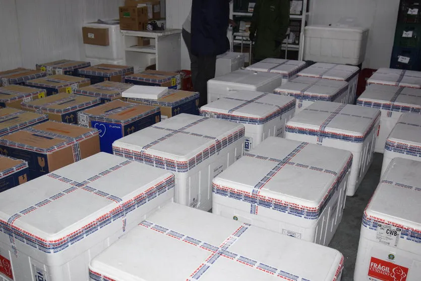 Paraná recebe mais 435.290 vacinas contra Covid-19