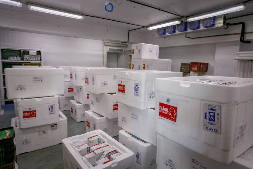 Paraná receberá mais 187.470 vacinas contra a Covid-19