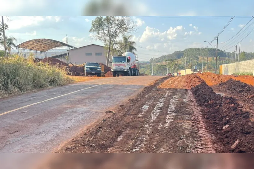 Parque Industrial Galan recebe nova frente de calçamento