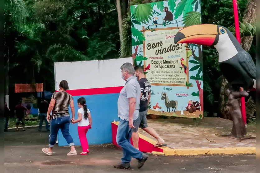 Prefeitura de Apucarana reabre bosque e parques