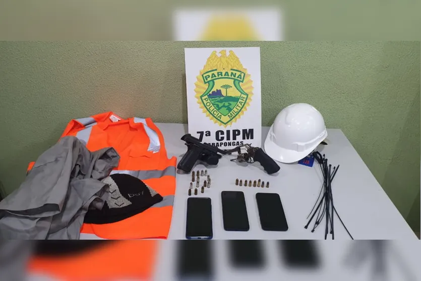 Quadrilha é presa após sequestrar caminhoneiros em Arapongas