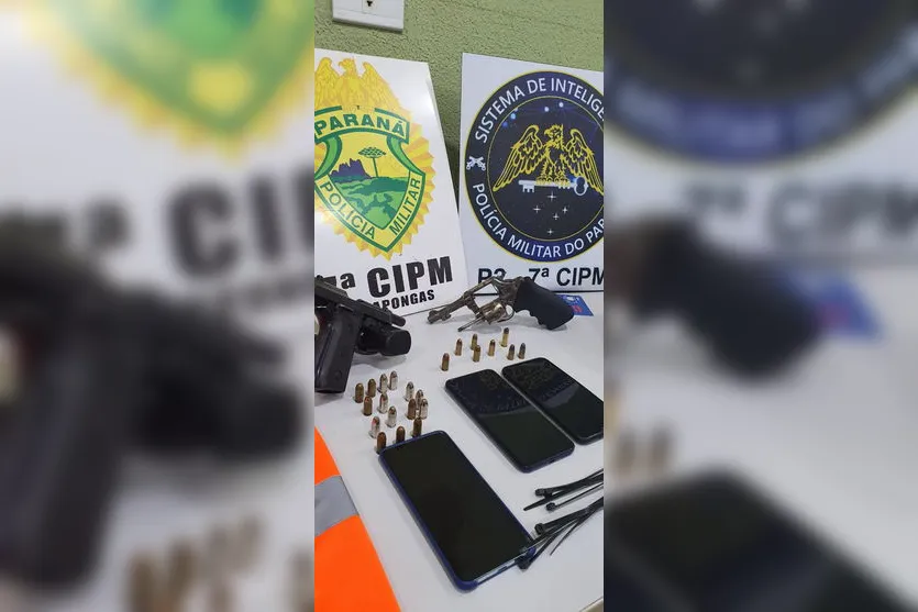 Quadrilha é presa após sequestrar caminhoneiros em Arapongas