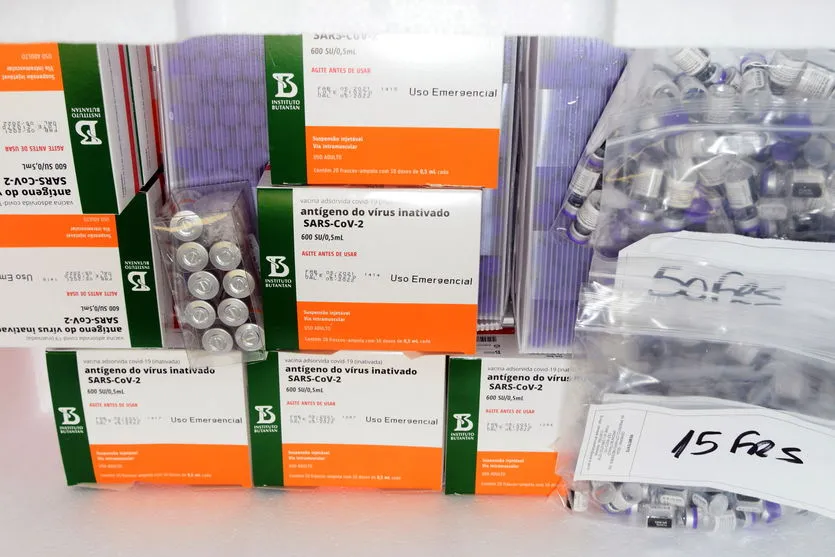 Região de Apucarana recebe mais 15.436 vacinas contra Covid