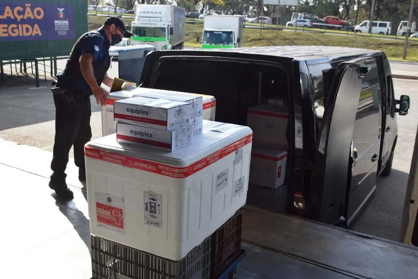 Região recebe mais 10.544 vacinas contra Covid-19