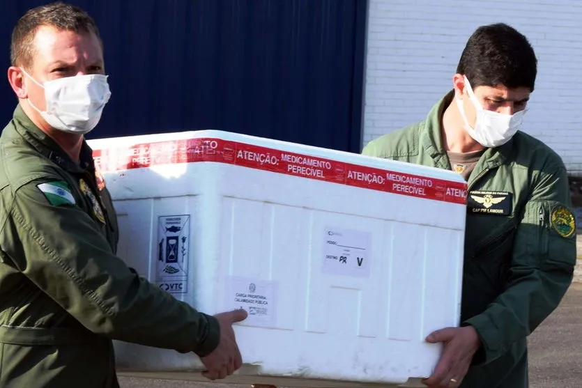 Região recebe mais 10.544 vacinas contra Covid-19