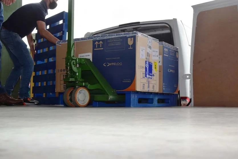 Região recebe mais 6.662 doses de vacina contra Covid-19