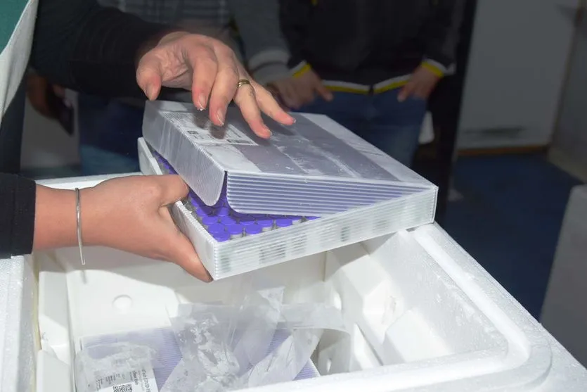 Região recebe mais 6.662 doses de vacina contra Covid-19