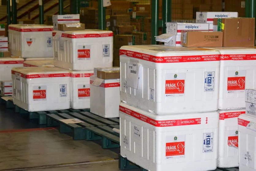 Região recebe mais 8.733 vacinas contra a Covid-19