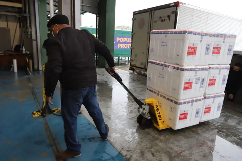 Região recebe mais de 5 mil vacinas contra a Covid-19