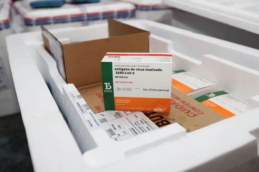 Região recebe mais de 5 mil vacinas contra a Covid-19