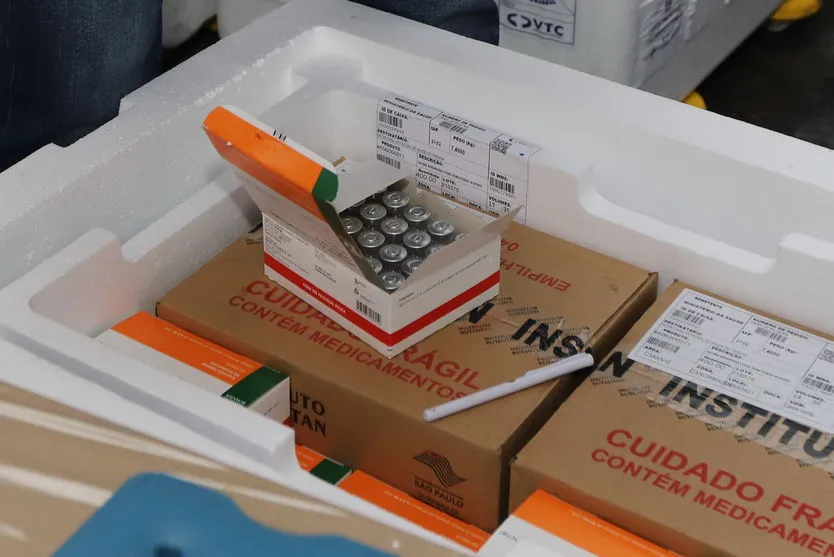 Região recebe mais de 5 mil vacinas contra a Covid-19