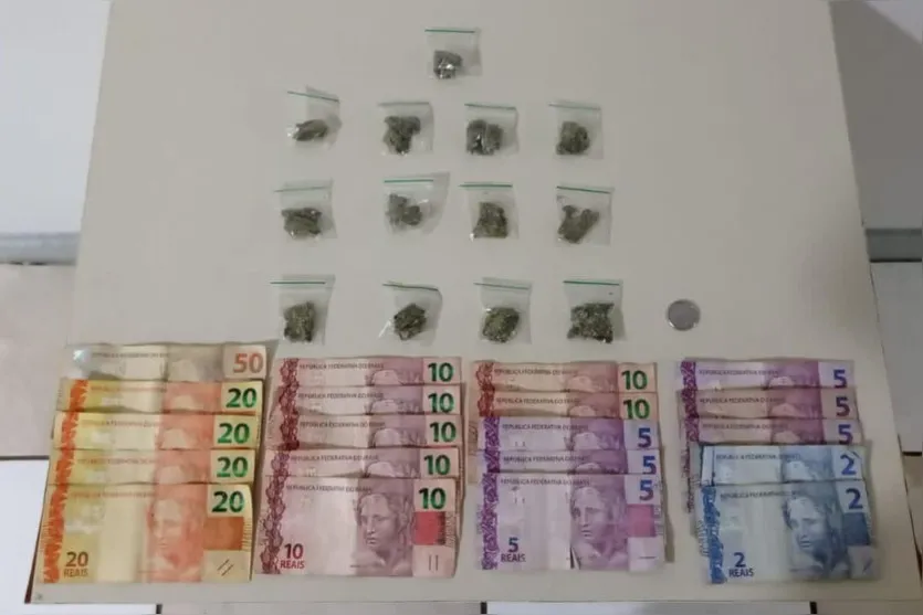 Rocam prende traficante em Apucarana e apreende maconha