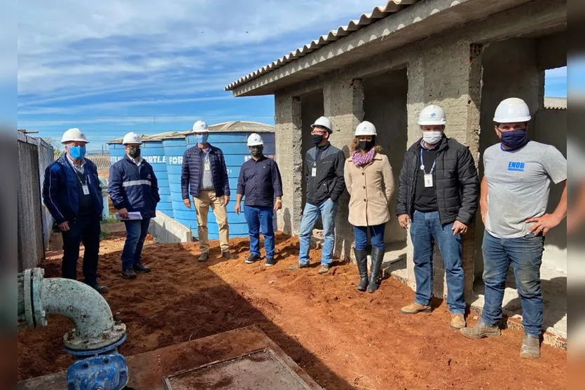 Sanepar leva água tratada para comunidade Córrego D’Ouro